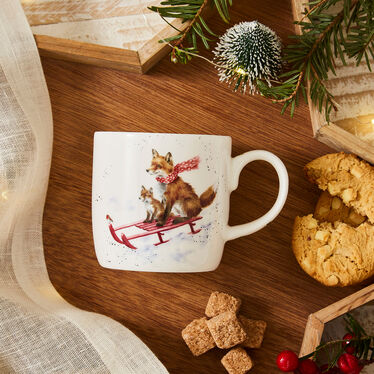 Wrendale Designs Sleigh Ride Mug Wrendale Designs Sleigh Ride Mug